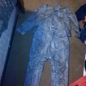 Snake skin suit